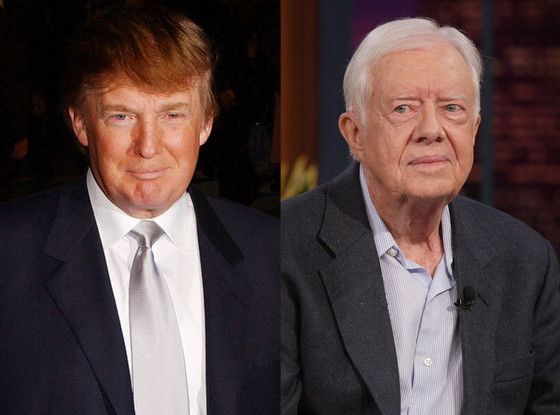 Donald Trump, Jimmy Carter Donald Trump, Jimmy Carter